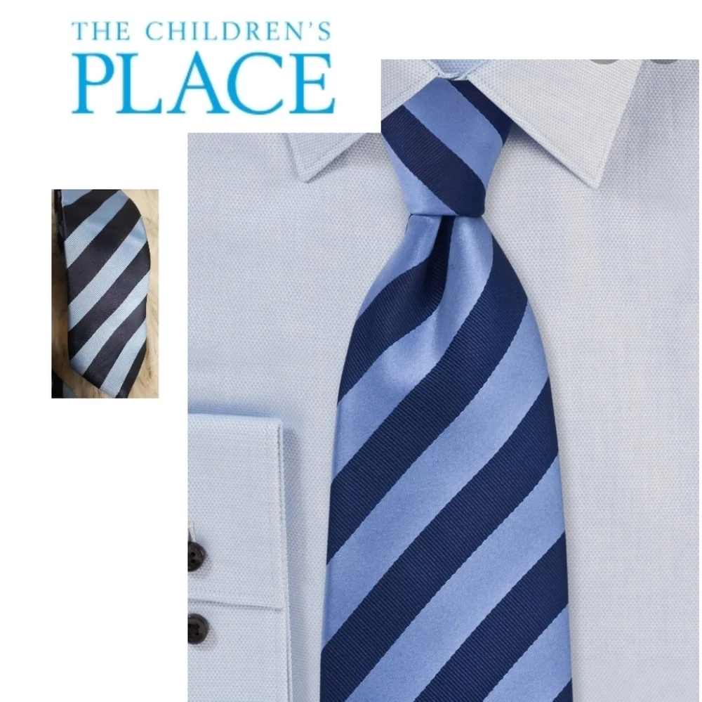 The Children's Place Uniform Striped Tie. Boys 8-1